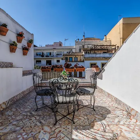 펜션 Casa Naranjos - Terraza En El Casco Historico